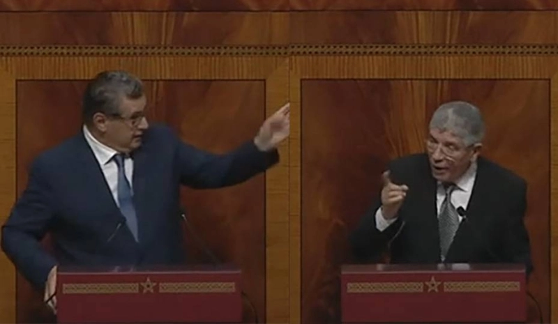 Aziz Akhannouch et Ahmed Touizi