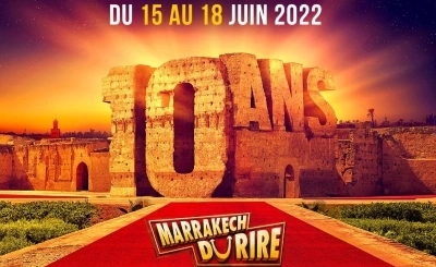 La 10ème édition du Marrakech du Rire aura lieu du 15 au 18 juin 2022.