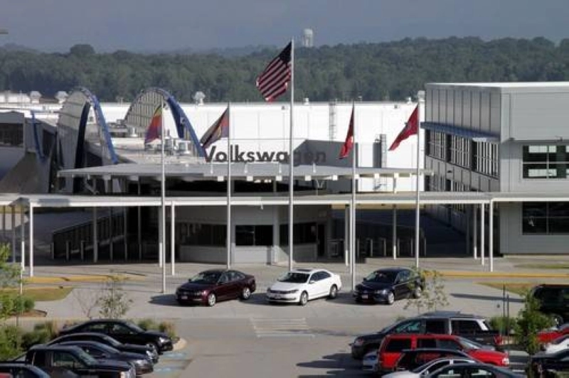 Usine VW Chatanooga aux Etats-Unis