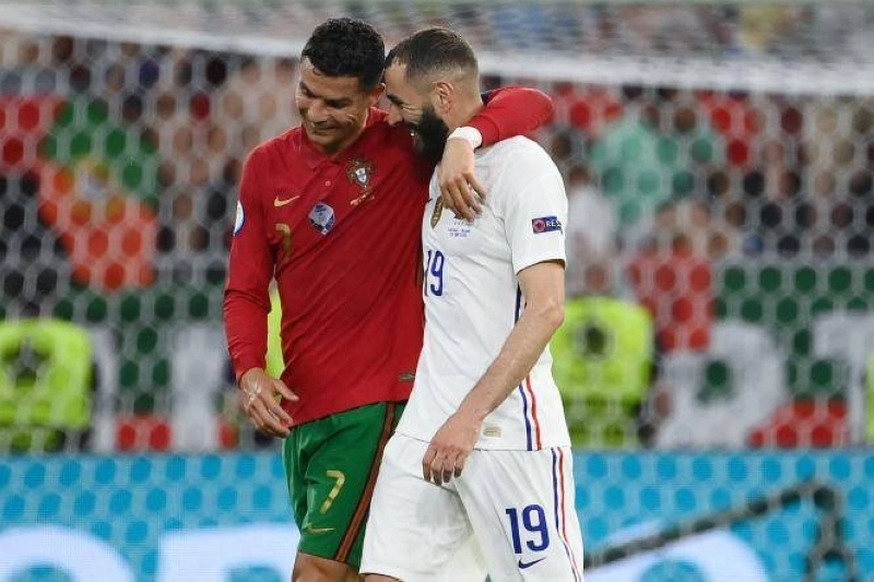 Benzema loin derrière Ronaldo