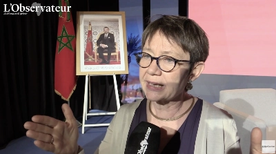 La présidente de la BERD, Odile Renaud-Basso