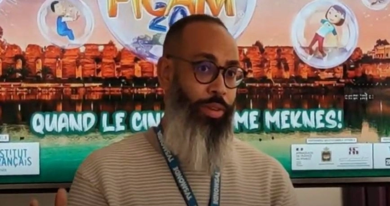 Ali Reguigue, Directeur Général du Studio Artcoustic lors de la 20ème édition du FICAM.