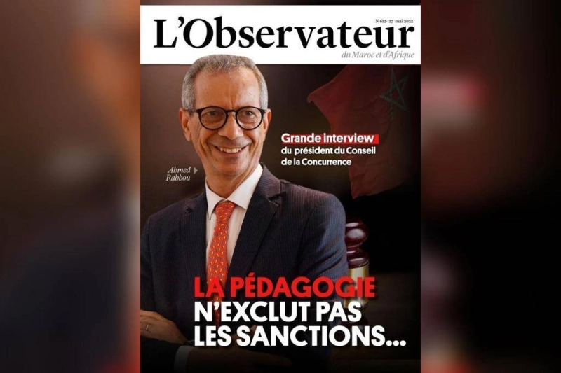 Ahmed Rahhou à la Une de L'Observateur du Maroc
