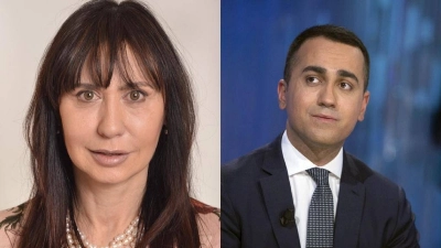 Les députés italiens Urania Papatheu et Marco Di Maio