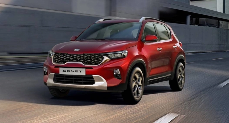 Le nouveau Kia Sonet est placé sous le Seltos.
