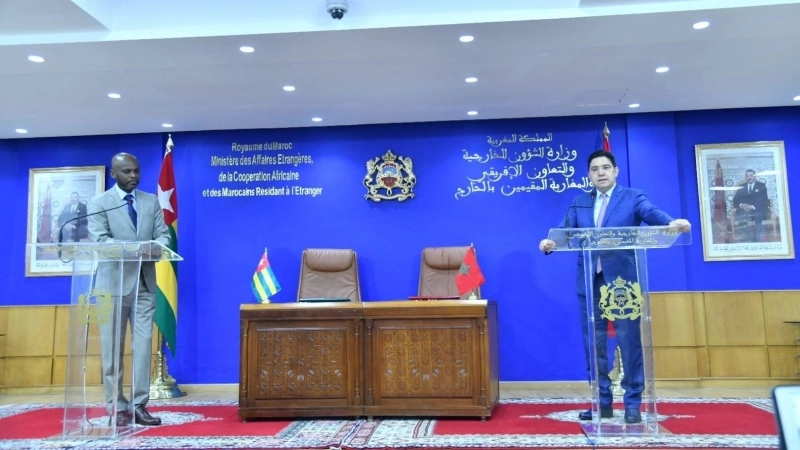 Point de presse conjoint de Nasser Bourita et Robert Dussey