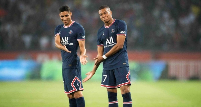 Hakimi et Mbappe, les valeurs sûres du PSG