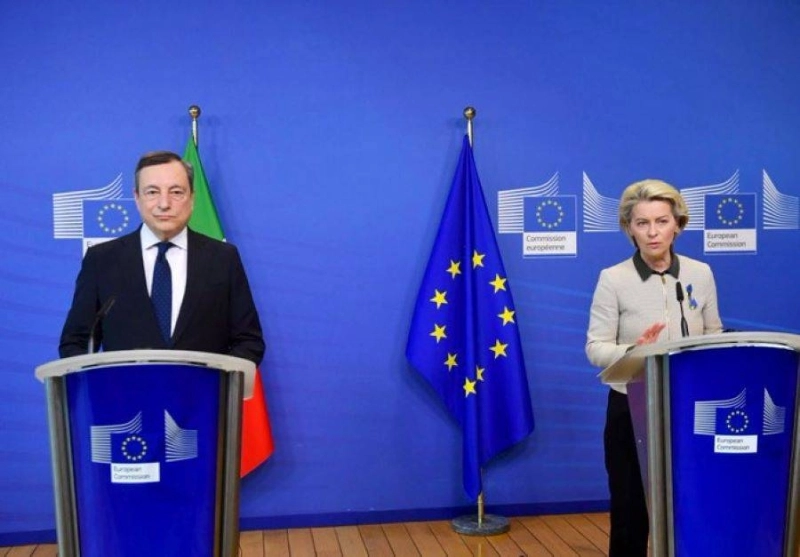 Mario Draghi et Ursula von der Leyen. La recherche de sources sûres