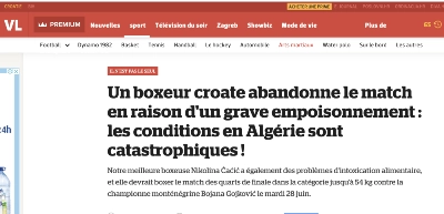 Le site croate VL (traduction automatique). Des conditions catastrophiques