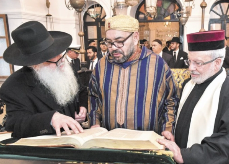Ph. Archives - Le Roi Mohamed VI lors de l'inauguration du musée "Bayt Dakira" - Maison de la Mémoire le 15 janvier 2020 à Essaouira