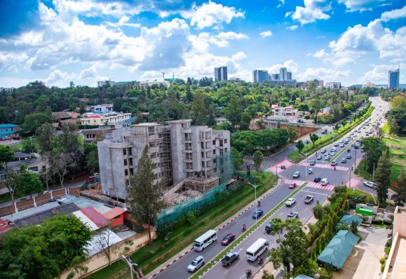 Kigali, la capitale du Rwanda. Pour ceux qui voient encore l'Afrique avec les yeux des années 60