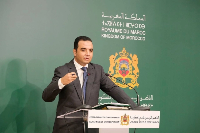 Le ministre délégué chargé des Relations avec le Parlement, porte-parole du gouvernement, Mustapha Baitas.