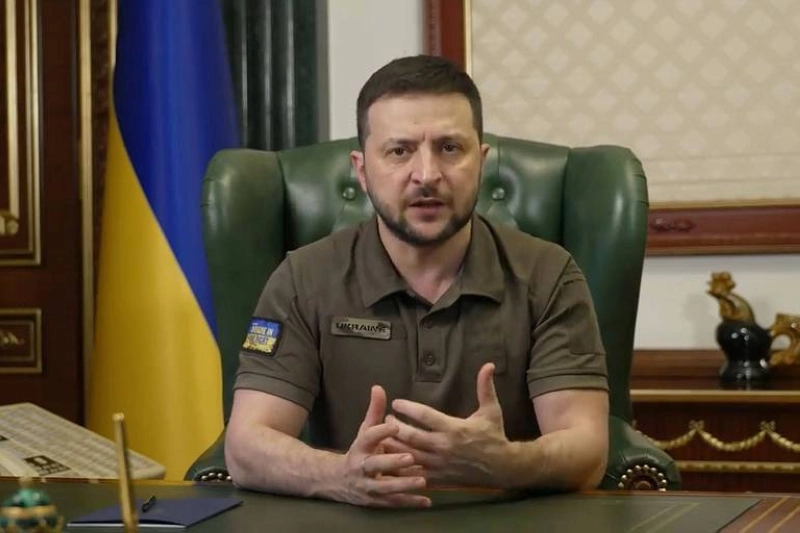 Volodymyr Zelensky.