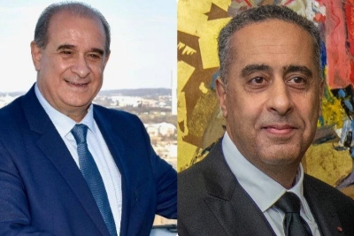 Photos de Abdellatif Hammouchi et Francisco Pardo Piqueras