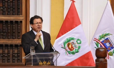 Le chef de la diplomatie péruvienne, Miguel Angel Rodriguez Mackay