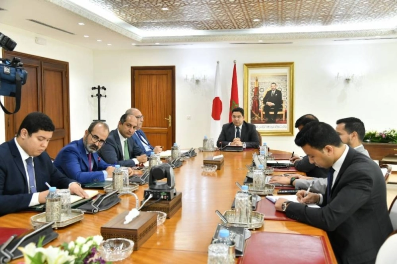 Entretien à distance entre Nasser Bourita et Yoshimasa Hayashi