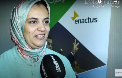 Maha Ech-Chafaa, directrice exécutive d'Enactus Morocco.