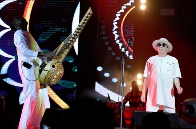 L'immense mâitre malien Salif Keita.
