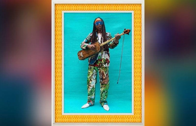 Maâlem Hassan Hakmoun by Hassan Hajjaj.