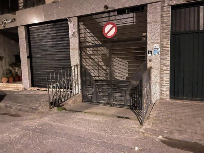 Fermeture avec une signalisation illégale. On peut tout faire à Casablanca