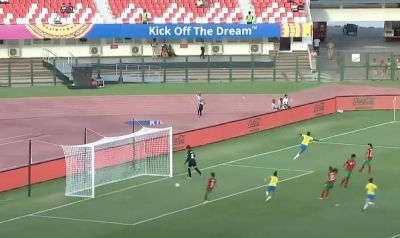 Le Brésil a marqué son unique but dès la 5e minute.