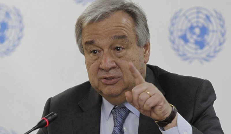 Le Secrétaire général de l'ONU, Antonio Guterres