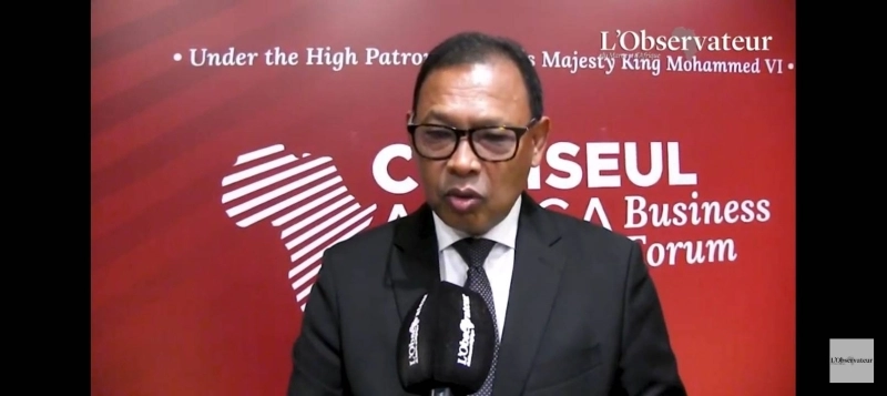Joel Randriamandranto, ministre du tourisme à Madagascar.