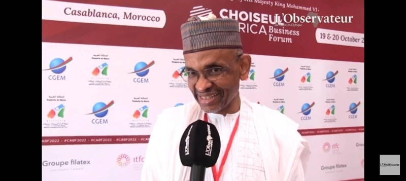 Mossadeck Bally, président du conseil national du patronat du Mali (CNPM),