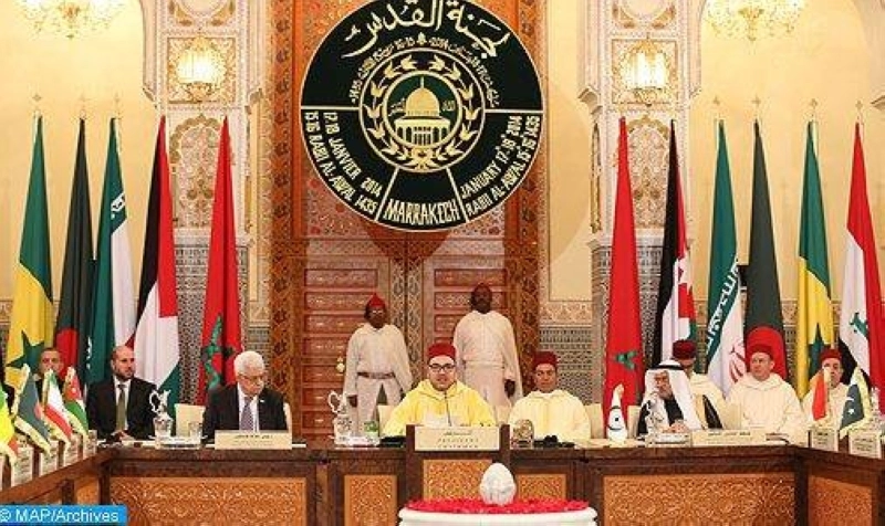 S.M le Roi Mohammed VI, Président du Comité Al Qods