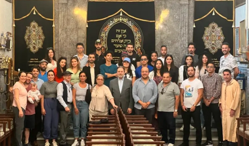 Inauguration de la synagogue Beit Allah sur le campus de l'UM6P à Marrakech.