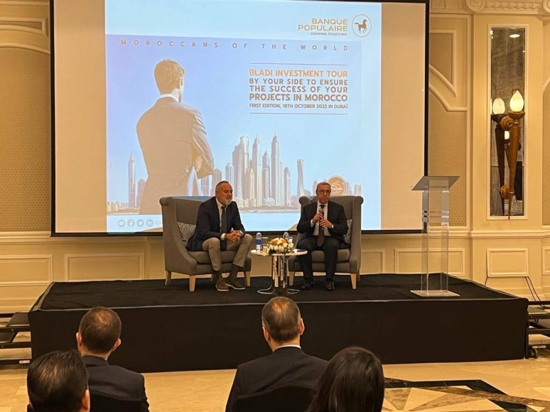 La banque populaire part à la rencontre des MDM dans leurs pays de résidence afin de les accompagner dans la concrétisation de leurs projets d’investissement au Maroc.