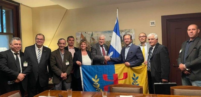 Ferhat Mehenni au Parlement canadien