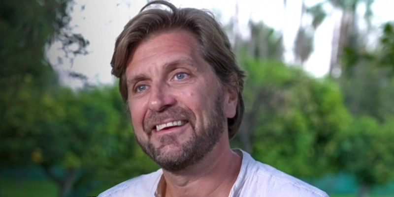 Le réalisateur suédois Ruben Östlund à la Mamounia à Marrakech.