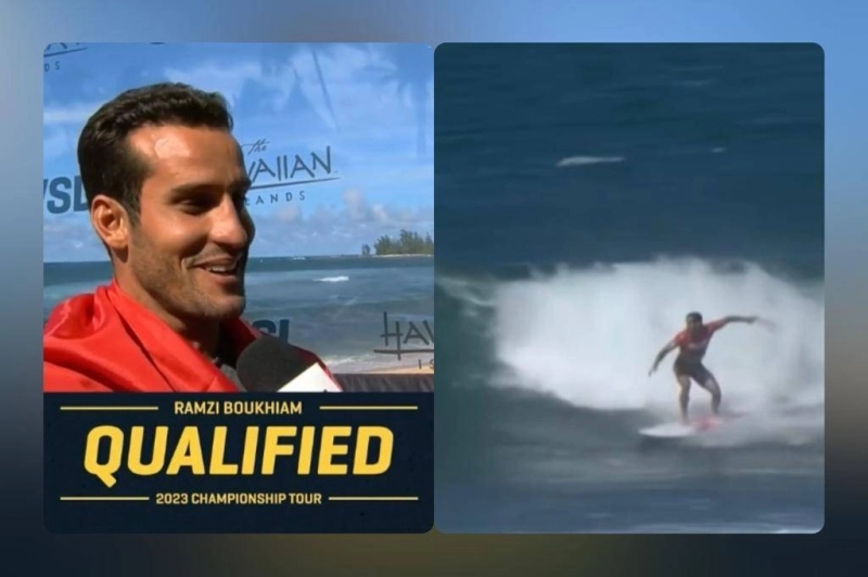 Ramzi Boukhiam se rappelle ses débuts à Taghazout en savourant sa qualification.