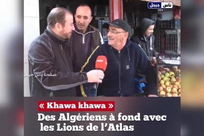 Les Algériens interrogés sont unanimes : "Vive L'Marrok !"