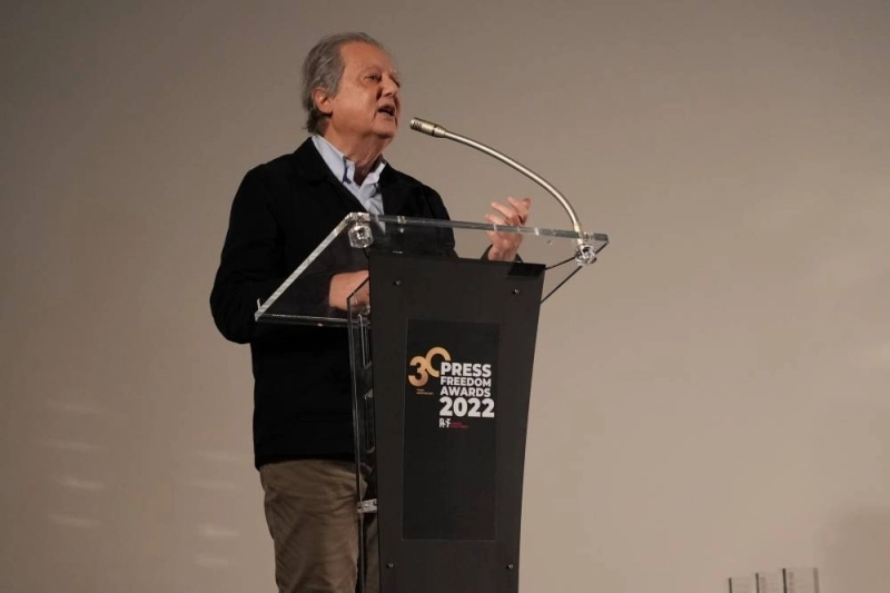 Pierre Haski le président de RSF. Un travail utile mais pas infaillible