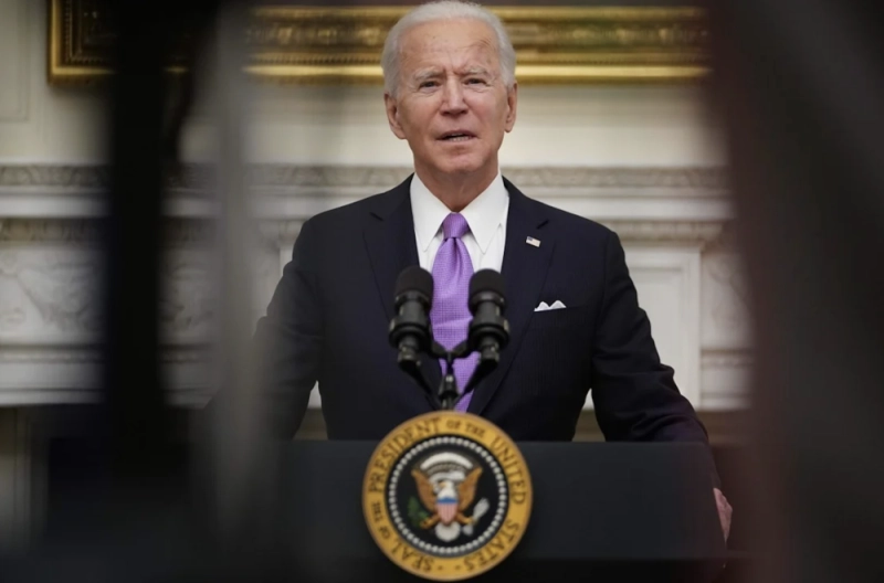 Le Président américain Joe Biden