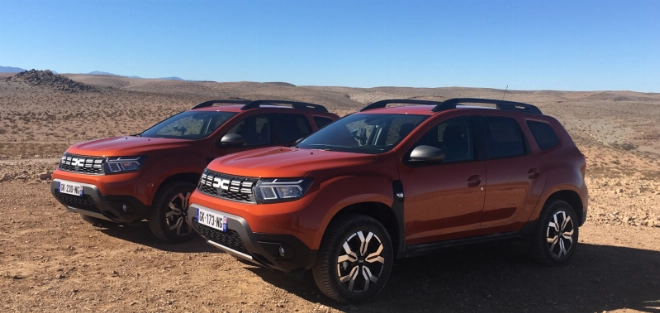 Duster 2022 à l'essai dans le désert d'Agafay