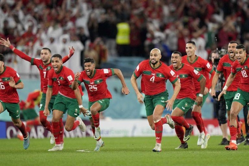 L'un des nombreux moments inoubliables ayant mis le Maroc en vedette dans le monde entier.
