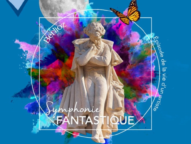 la «Symphonie fantastique» brosse le portrait d’un jeune artiste, fou amoureux d’une femme qui réunit tous les charmes de l’être idéal.