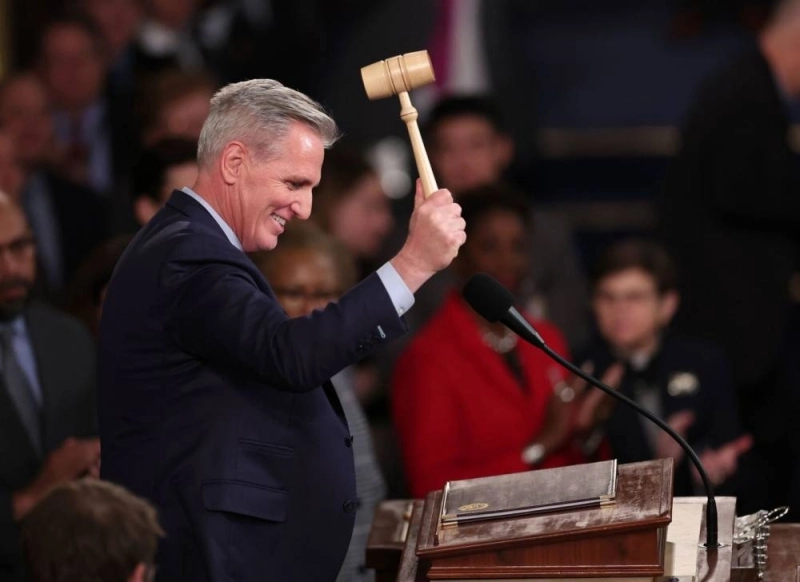 Le nouveau speaker de la Chambre, Kevin McCarthy