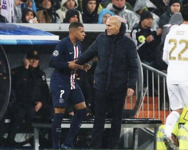 Pour Mbappe, Zidane est une légende