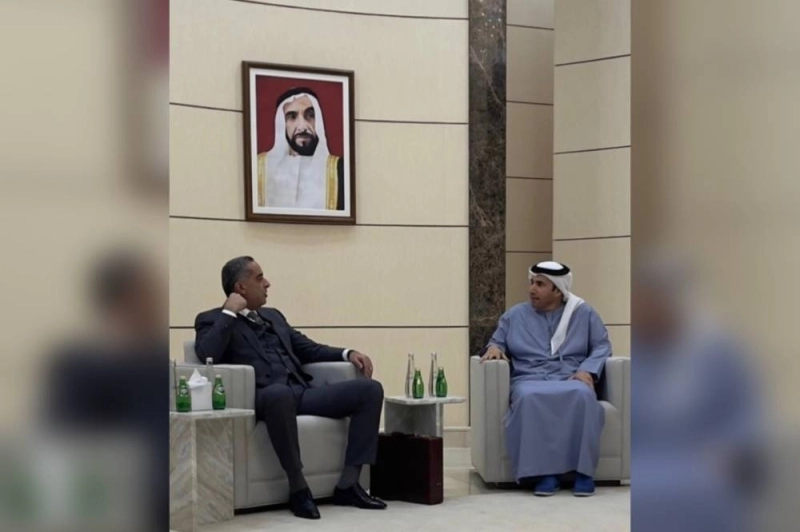Abdellatif Hammouchi s'entretenant avec le Général Major Ahmed Nasser Al Risi
