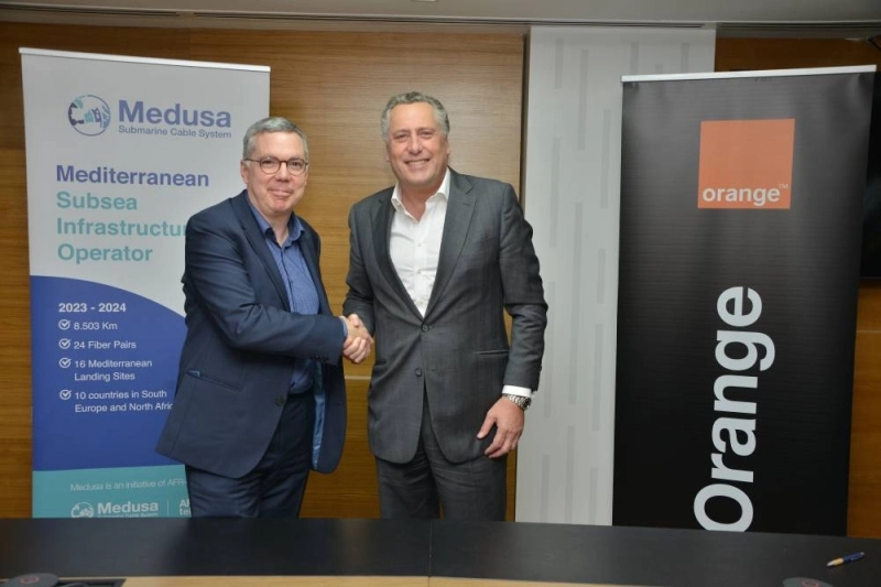 Orange Maroc accueille le nouveau système de câble sous-marin le plus long de la Méditerranée.