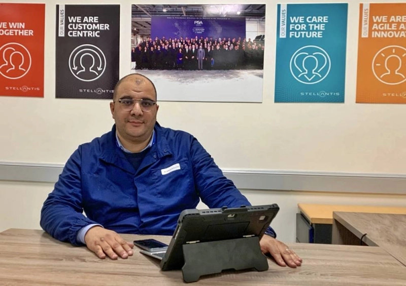 Mounir Kharbouche, Directeur général de l'usine Stellantis de Kénitra.