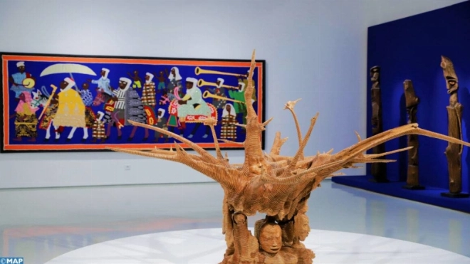L’exposition Art du Bénin d’hier et d’aujourd’hui de la restitution à la révélation se poursuit jusqu'au 15 mai 2023 au Musée Mohammed VI à Rabat.