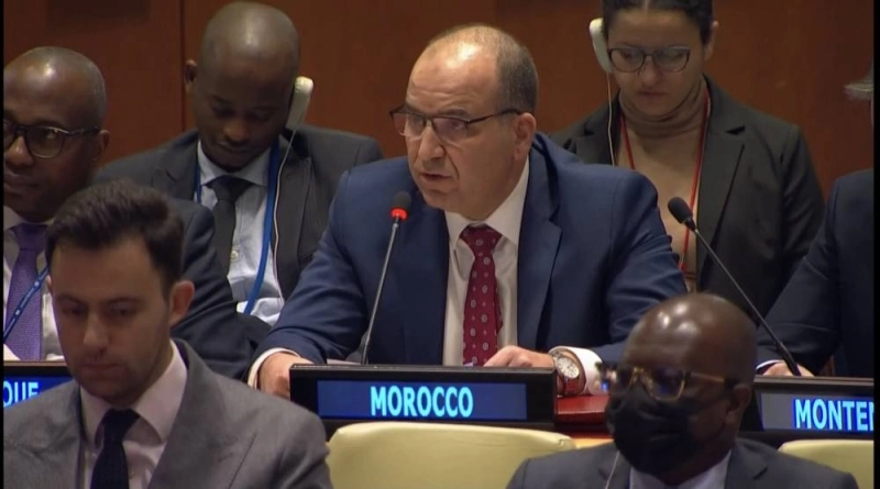le représentant permanent adjoint du Maroc auprès de l’ONU, Omar Kadiri