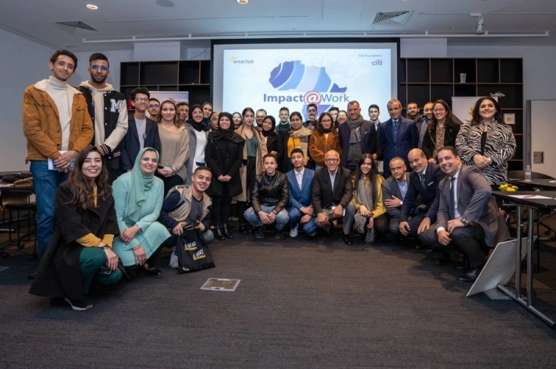 Pour sa 4ème édition, "Impact@Work" veut accompagner 1300 étudiants et 36 entreprises sociales au Maroc.