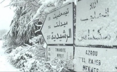 Froid de loup au Maroc