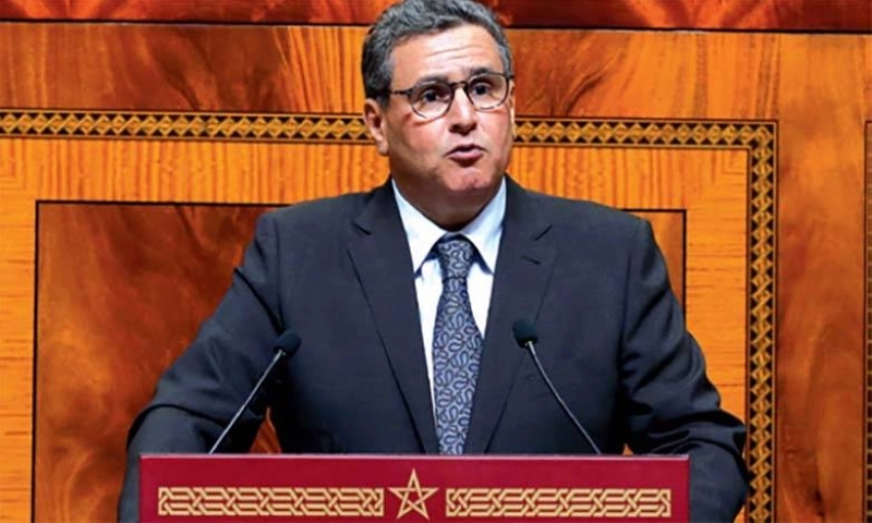 Aziz Akhannouch, chef du gouvernement.